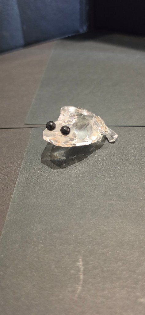 Swarovski 010010 - Kikker zwarte ogen, Verzamelen, Swarovski, Ophalen of Verzenden, Zo goed als nieuw, Figuurtje