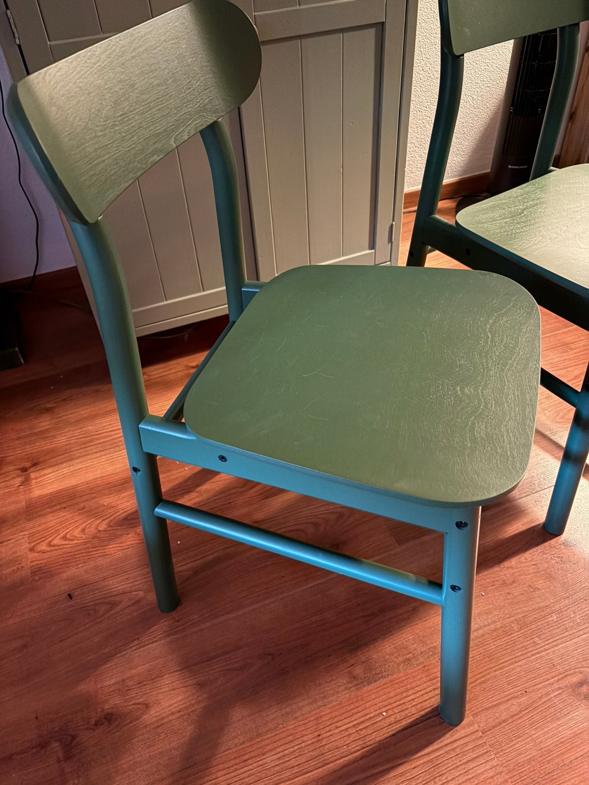 2 Eetkamer stoelen RÖNNINGE Ikea, Ophalen, Zo goed als nieuw, Hout