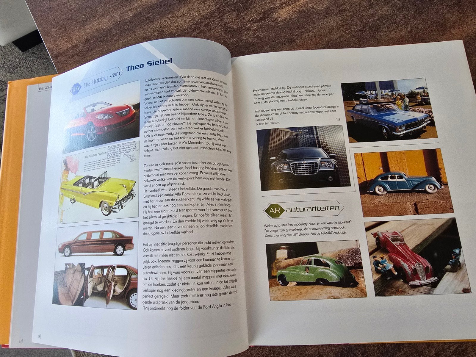 Boek grote jongens met Dinky Toys, Ophalen