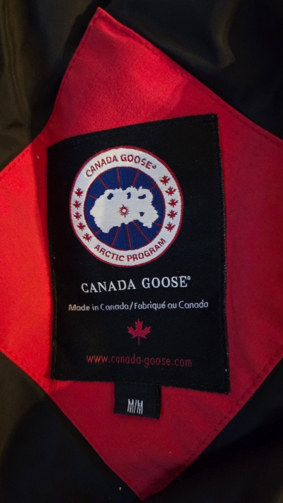Canada Goose jas rood - Maat M/M, Canada Goose, Gedragen, Rood, Ophalen