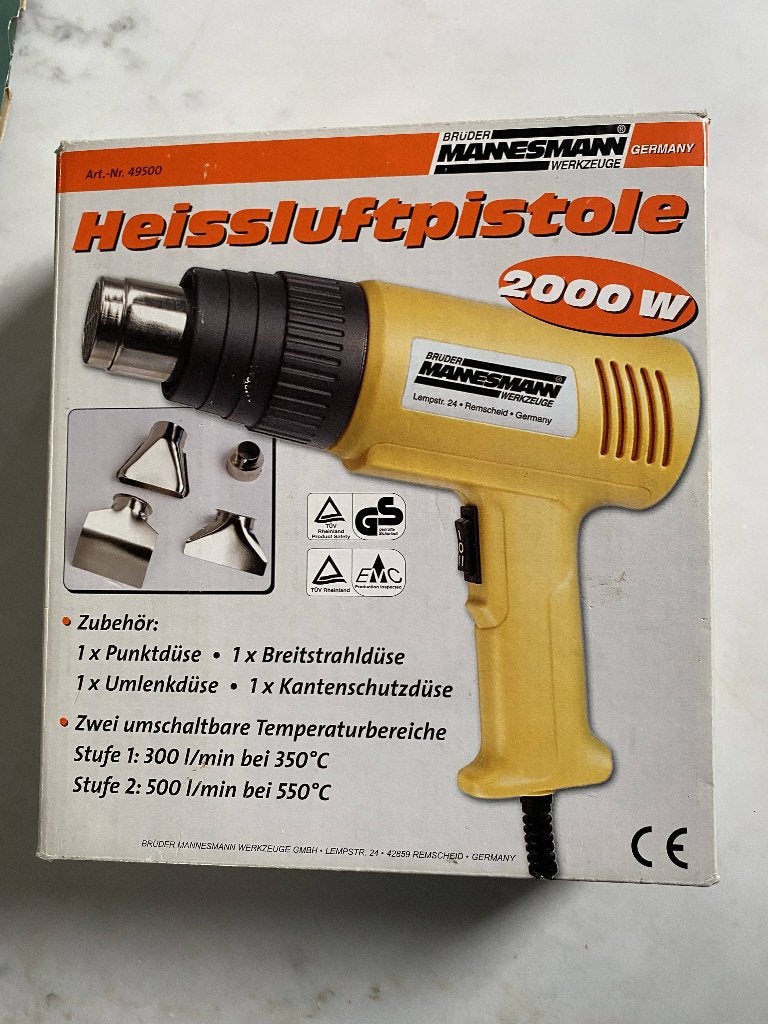 HETELUCHT PISTOOL, Ophalen of Verzenden, Zo goed als nieuw, Geel, Verf