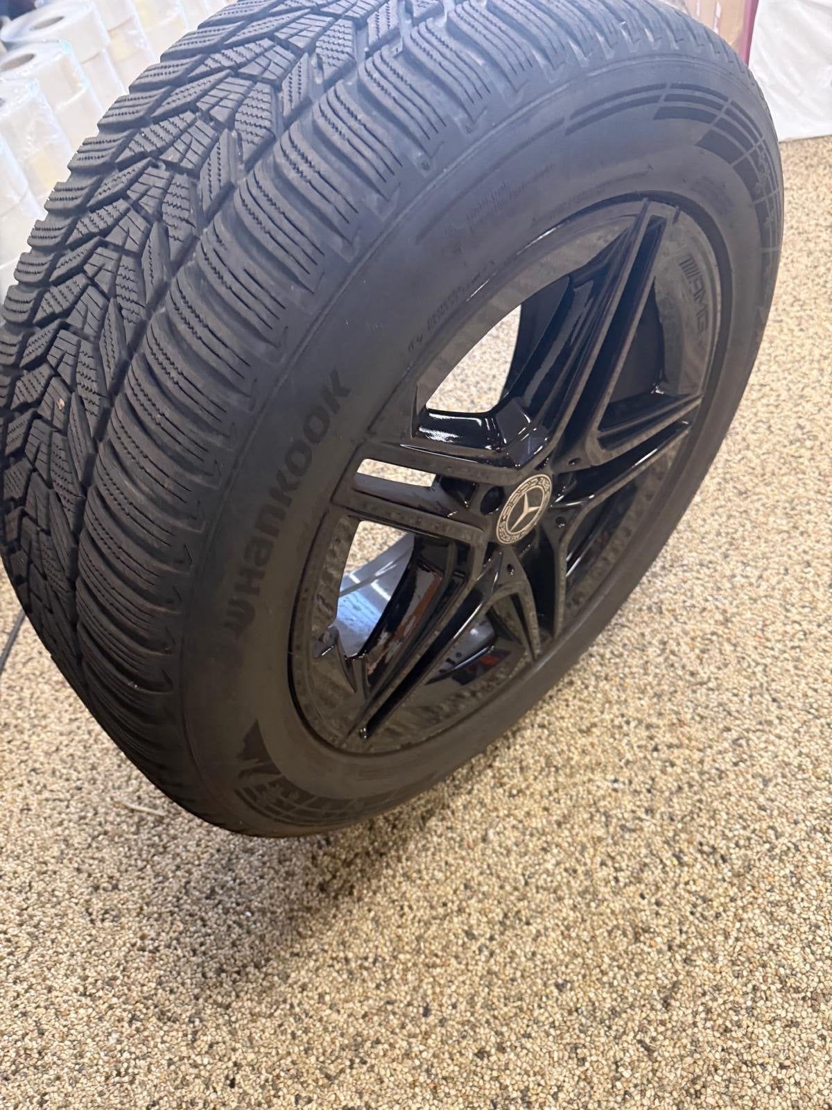 Mercedes origineel GLE velgen incl. banden 275/35 R20, Ophalen, Gebruikt, 275 mm, Banden en Velgen