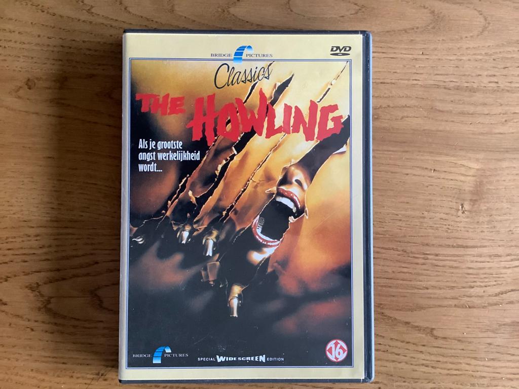 6) The Howling regie Joe Dante, Patrick MacNee, Dee Wallace., Alle leeftijden, Ophalen of Verzenden, 1980 tot heden, Zo goed als nieuw