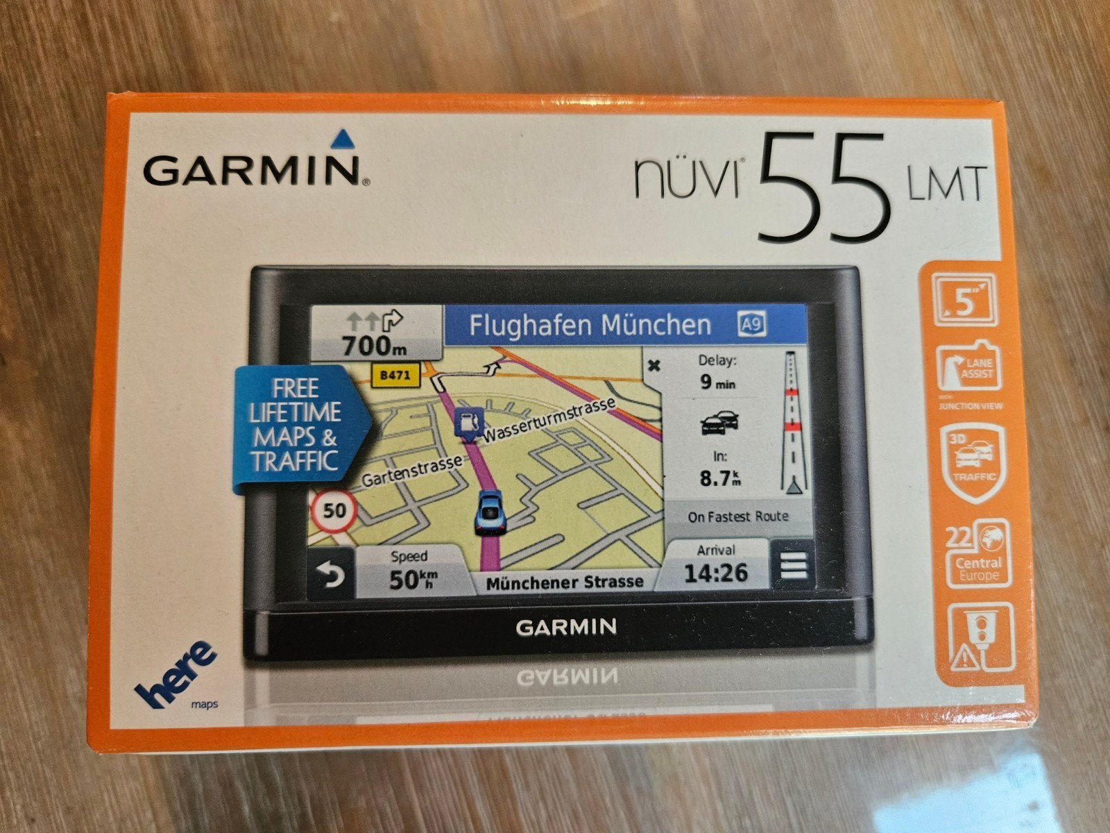 Garmin nüvi 55 LMT Navigatiesysteem, Ophalen of Verzenden, Zo goed als nieuw