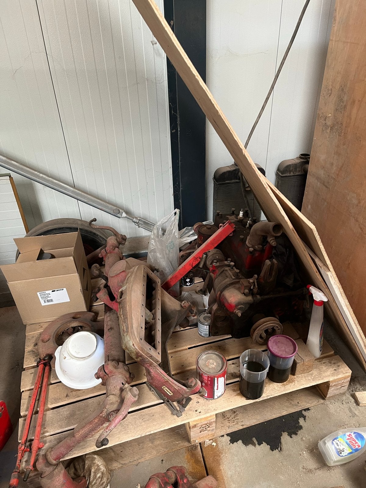 Onderdelen Farmall Cub / Farmall 100, Ophalen, Gebruikt