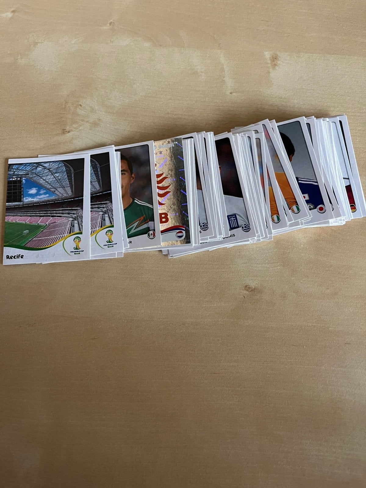 Panini WK2014 Stickers, Ophalen of Verzenden, Nieuw, Meerdere stickers