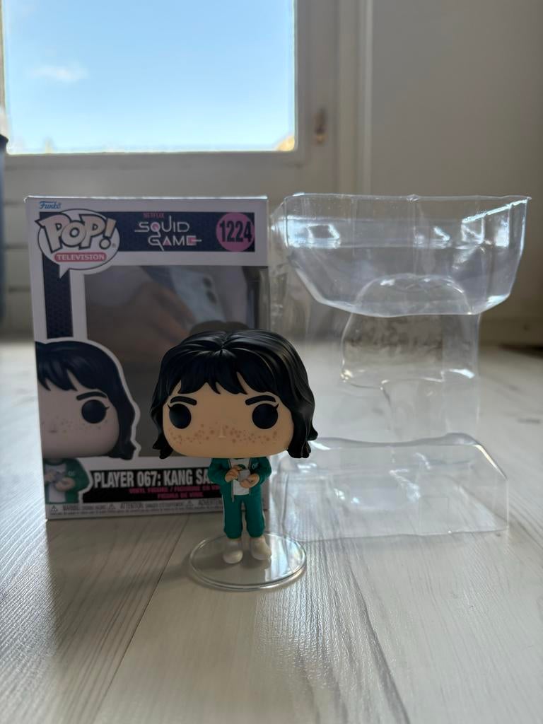 Netflix Squid Game Funko Pop Player 067 Kang Sae-byeok, Ophalen of Verzenden, Zo goed als nieuw