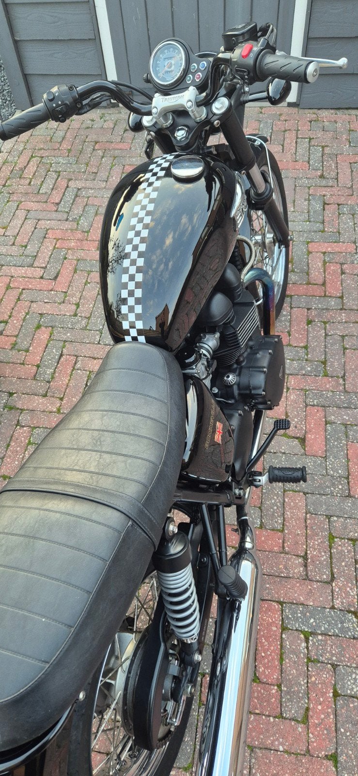 Triumph bonneville t100 buddyseat, Ophalen of Verzenden, Gebruikt
