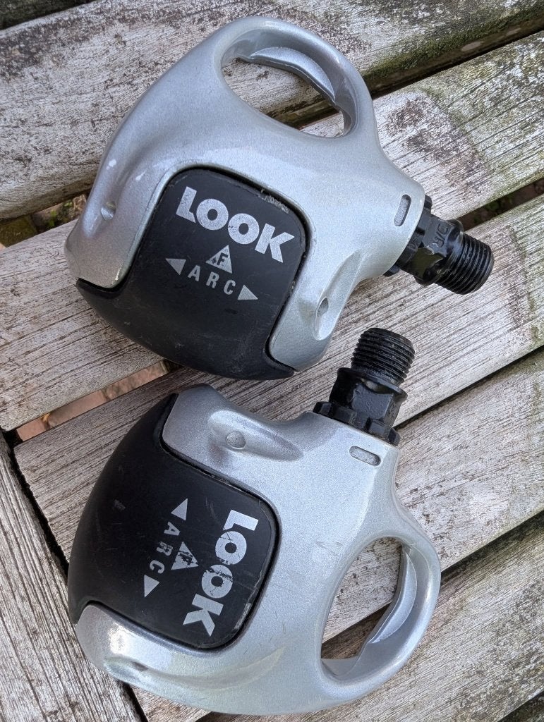 Jaren 90 Look F Arc pedalen Koga Miyata zgan, Look Koga Miyata, Overige typen, Ophalen of Verzenden, Zo goed als nieuw