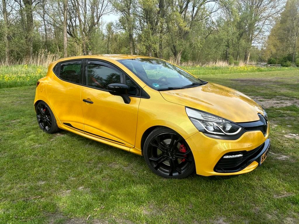 Clio IV RS 1.6 Turbo ‘13 JS | RS-monitor|161000km| APK 04/27, Auto's, Euro 5, 4 cilinders, Overige kleuren, Particulier