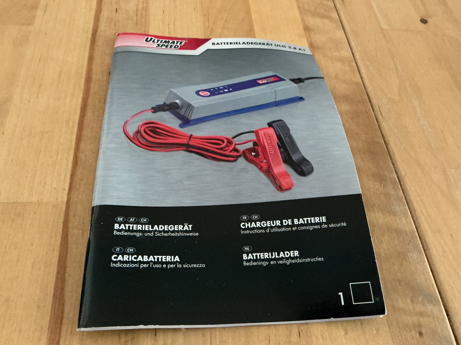 ULTIMATE SPEED BATTERIJLADER ULG 3.8 A1 auto accu, Ophalen of Verzenden, Gebruikt