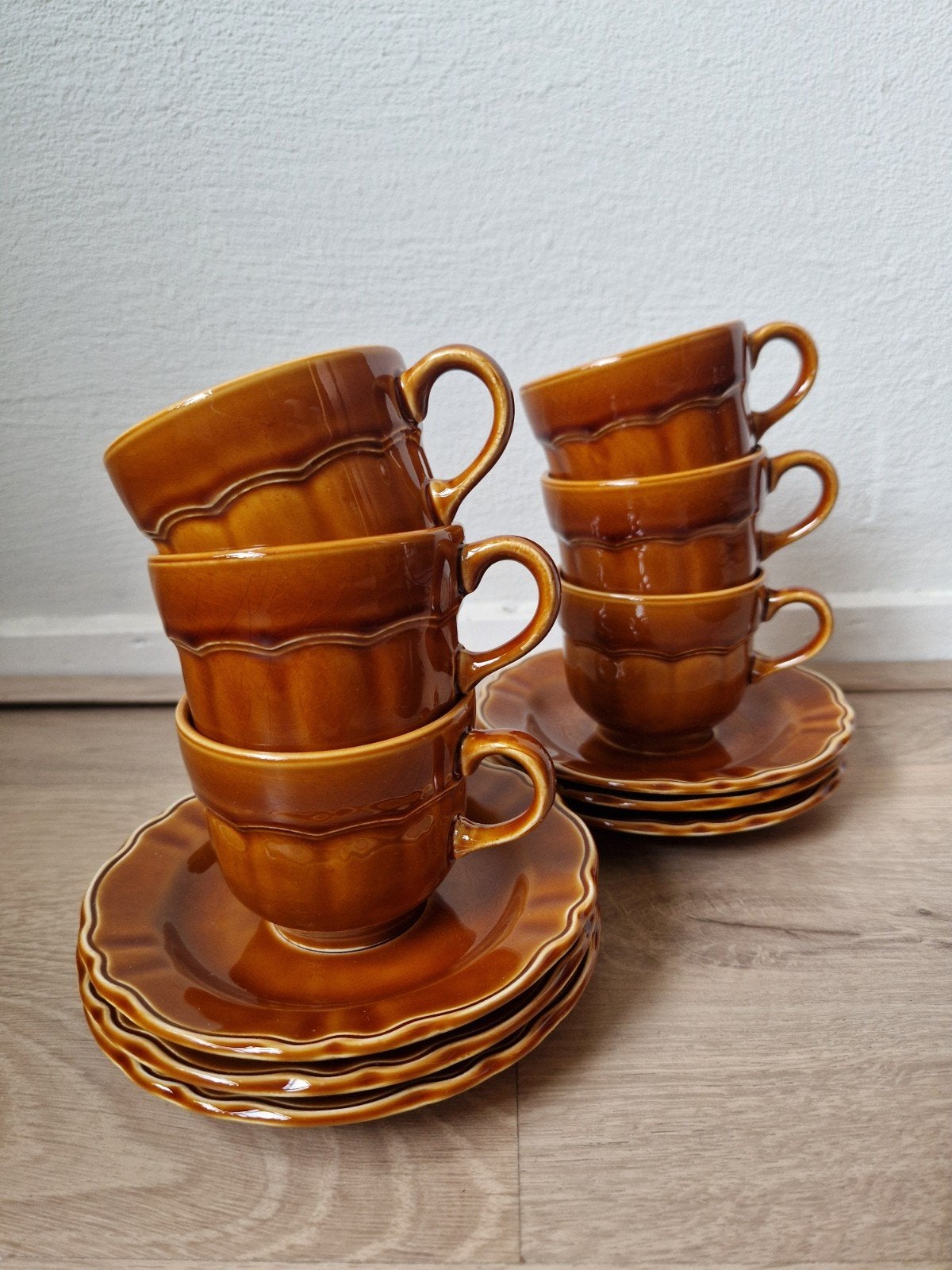 Vintage Kopjes en Schoteltjes Pagnossin, Ophalen of Verzenden
