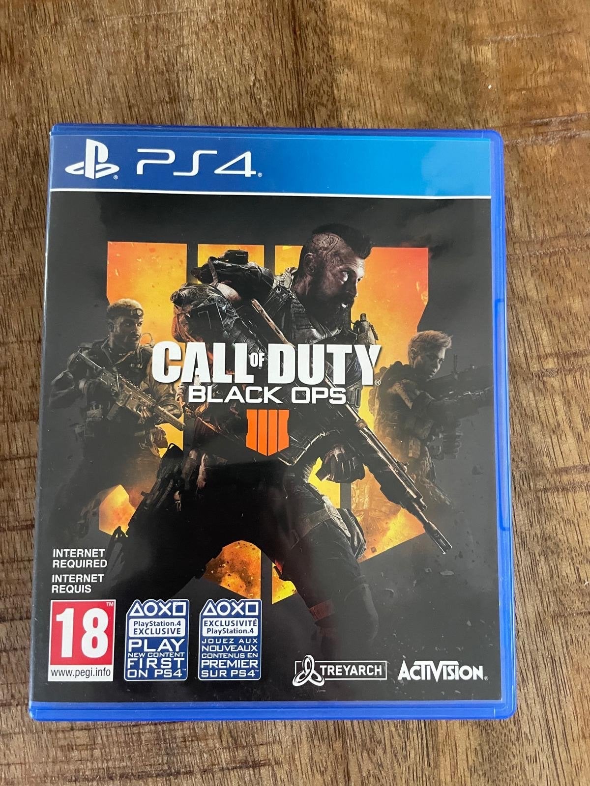 Call of Duty Black Ops PS4 - Onbeschadigde disc, Online, Vanaf 18 jaar, Shooter, 1 speler