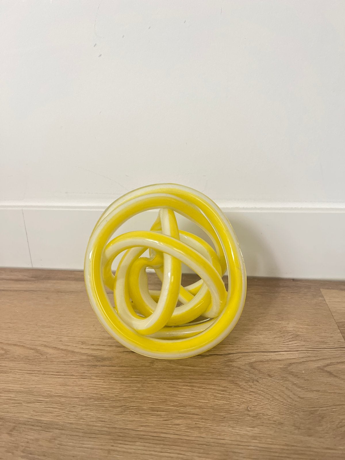 HAY Design Glazen Geel Object, Ophalen, Object, Geel, Glas