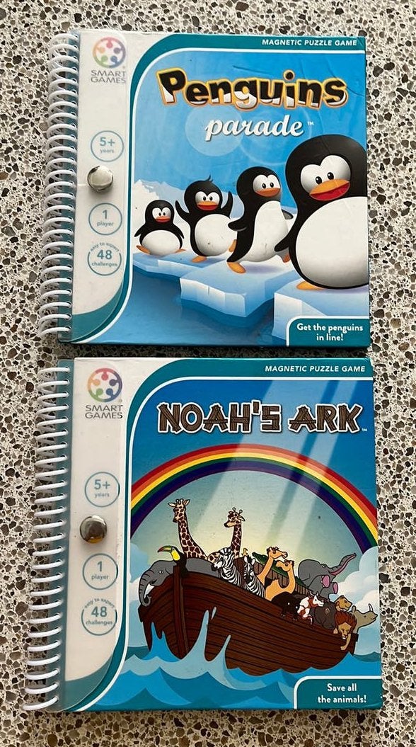 2 voor de prijs van 1 smart games magnetische puzzel spel, Ophalen of Verzenden, Gebruikt