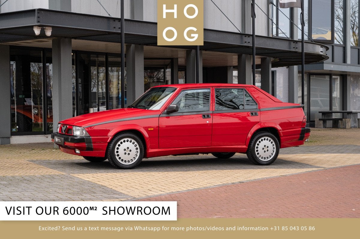 Alfa Romeo 75 1.8 Turbo (bj 1988), Auto's, Alfa Romeo, Gebruikt, Bedrijf, Sedan, 5 stoelen