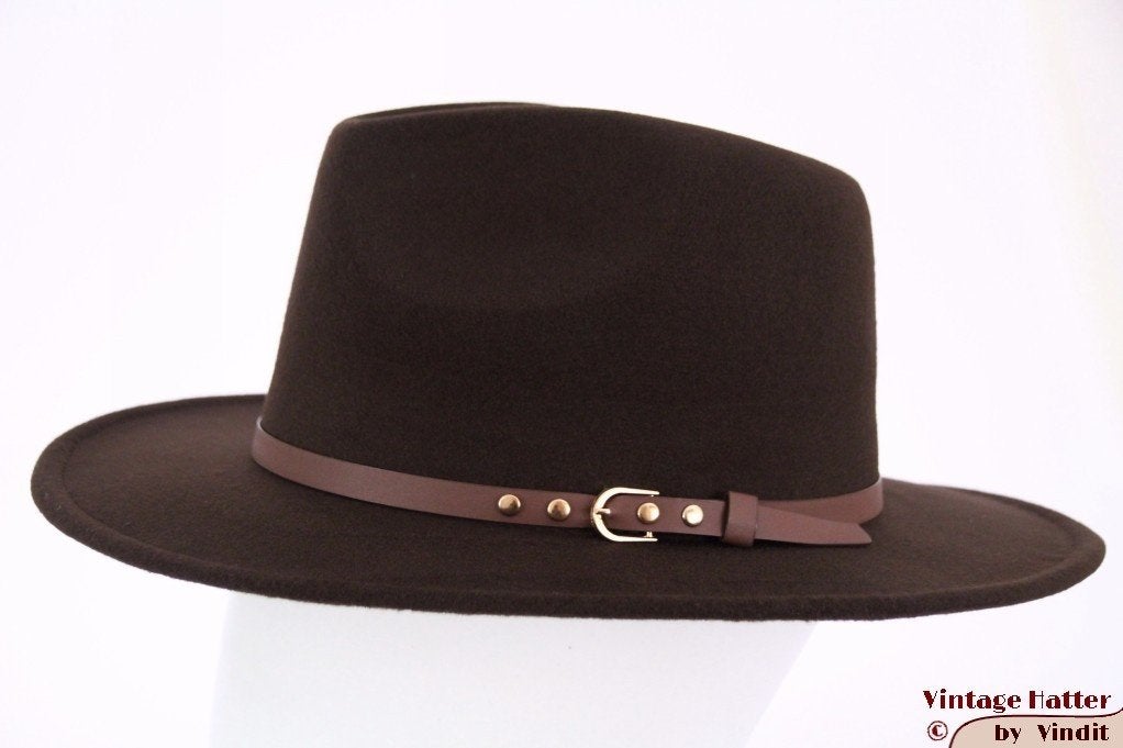 Gleufhoed Outdoor western hoed Hawkins bruin 58 en 59 nieuw, Hoed, Hawkins, Nieuw, Ophalen of Verzenden