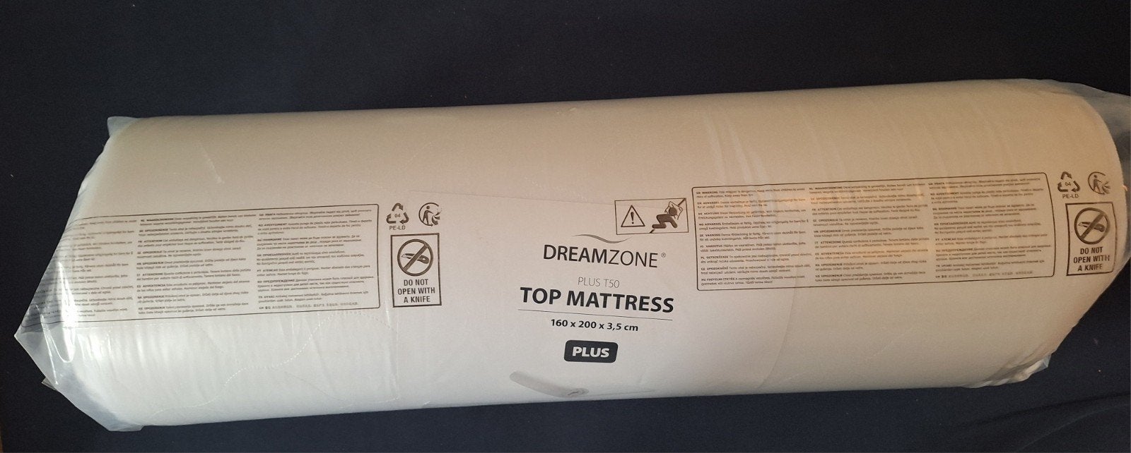 Topper, Ophalen, Nieuw, Tweepersoons, 160 cm