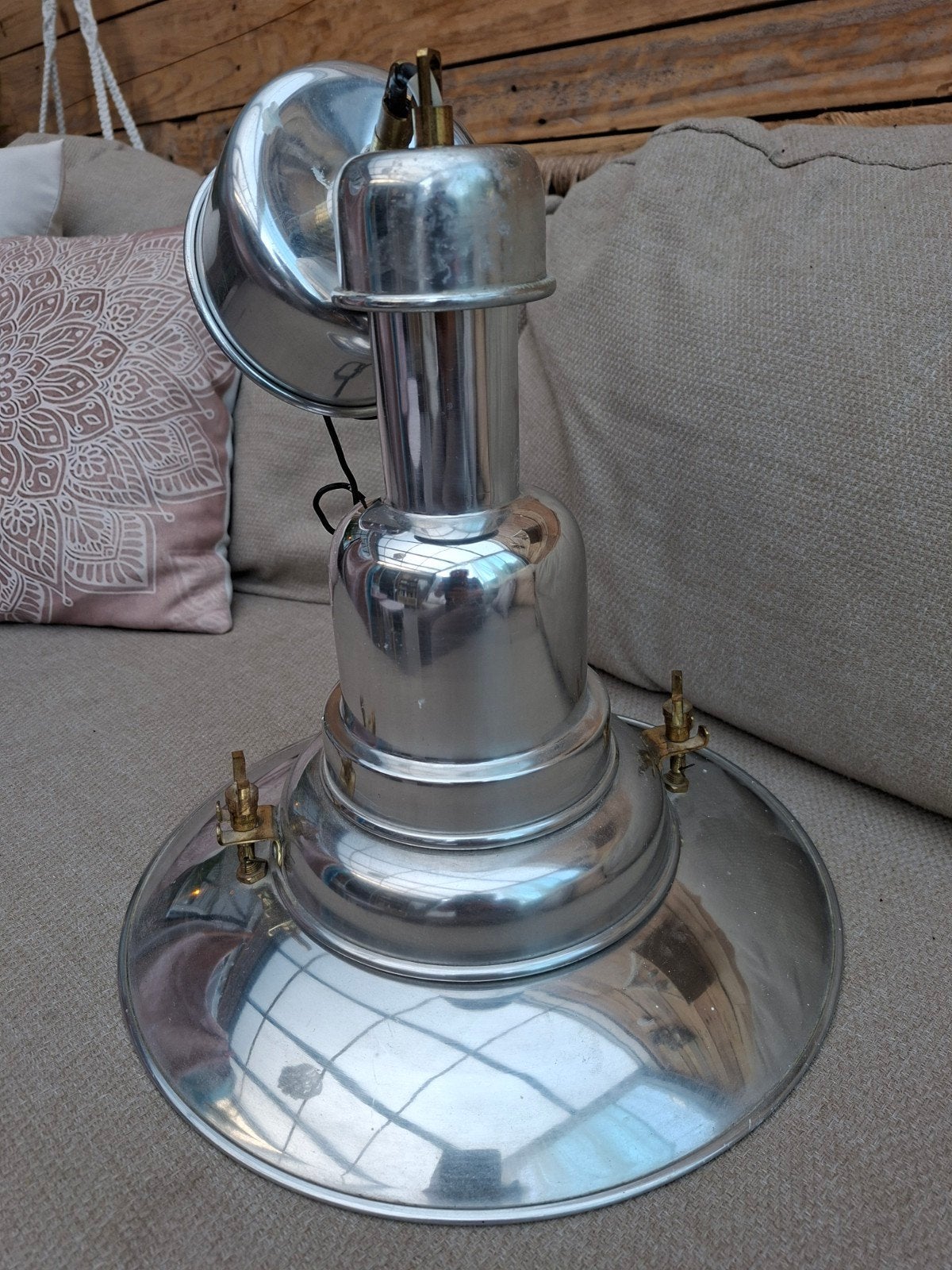 Ikea vintage lamp Ottava. industrieel / scheepslamp, Gebruikt, Industrieel/ scheepslamp /vintage, Metaal, E27 (groot)