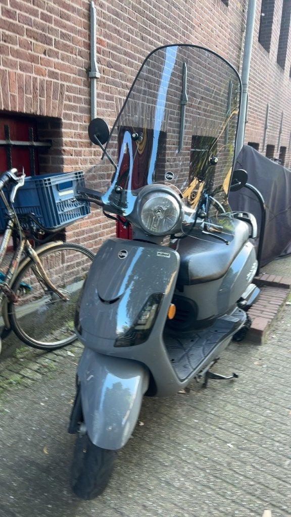 Sym Fiddle 50, Ophalen, Gebruikt, Maximaal 45 km/u, Benzine