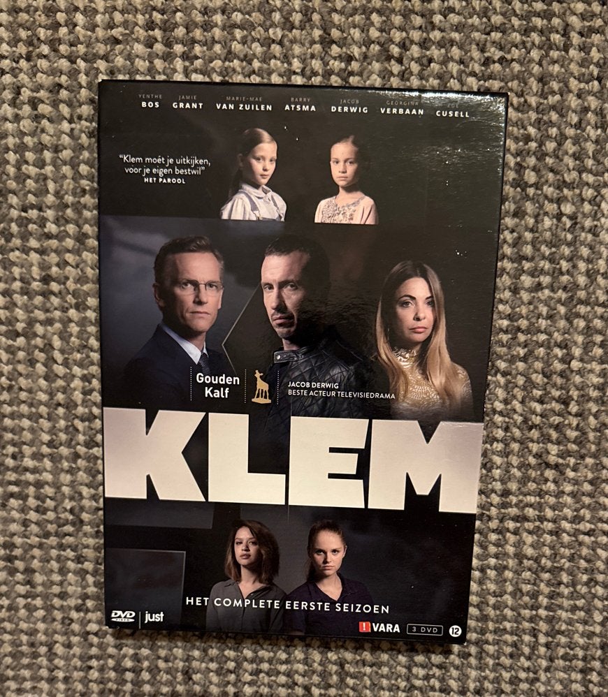 KLEM - Het complete seizoen 1 (DVD), Seizoen 1, Misdaad, Ophalen of Verzenden, Zo goed als nieuw