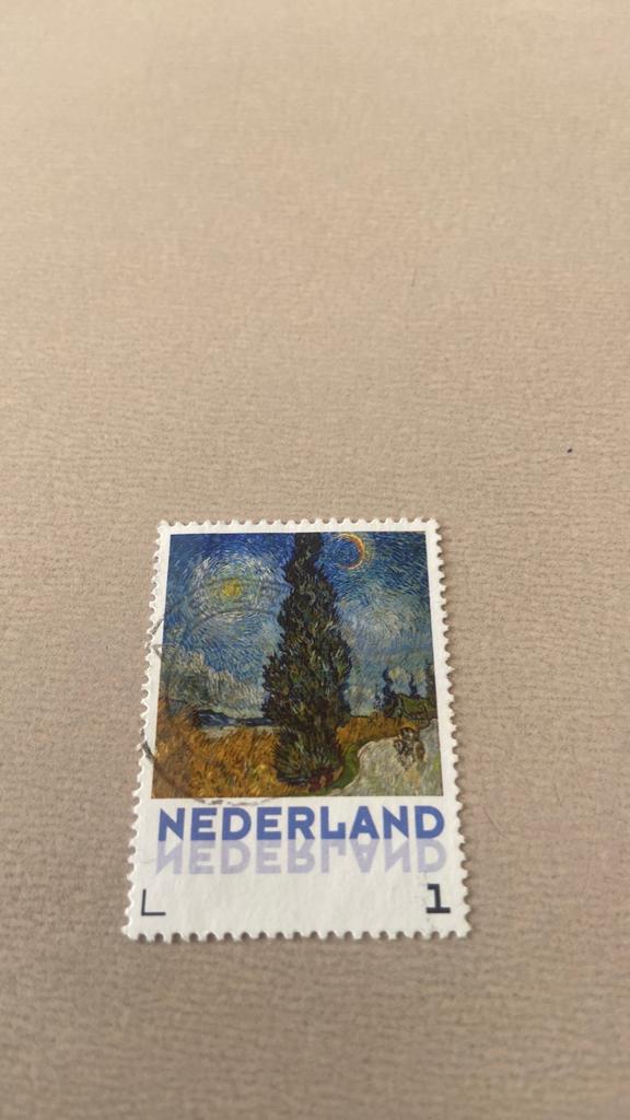 Nederland, Postzegels en Munten, Ophalen of Verzenden, Gestempeld