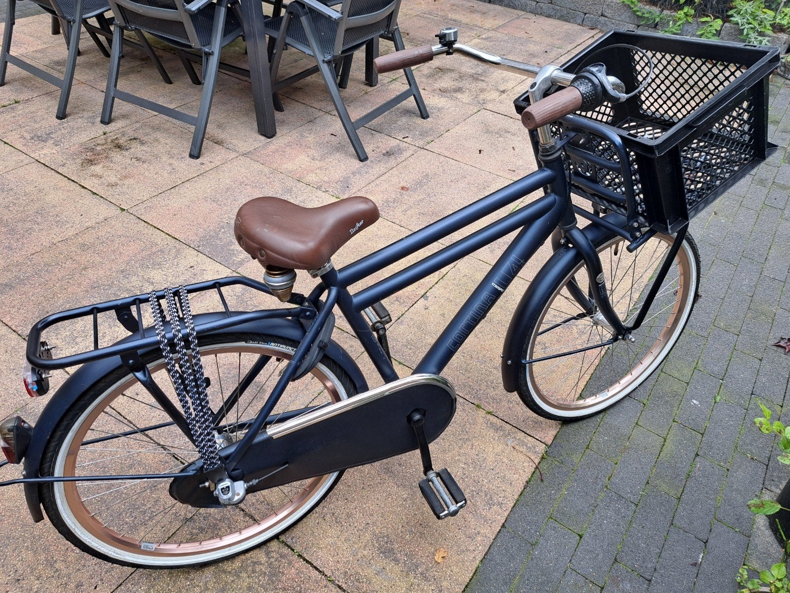 CORTINA U 4 JONGENS FIETS, Ophalen, Gebruikt, 24 inch, Versnellingen