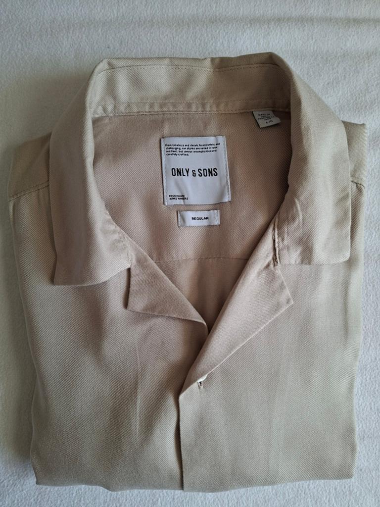 Only & Sons Heren overhemd korte mouw - Zo goed als nieuw, Ophalen of Verzenden, Zo goed als nieuw
