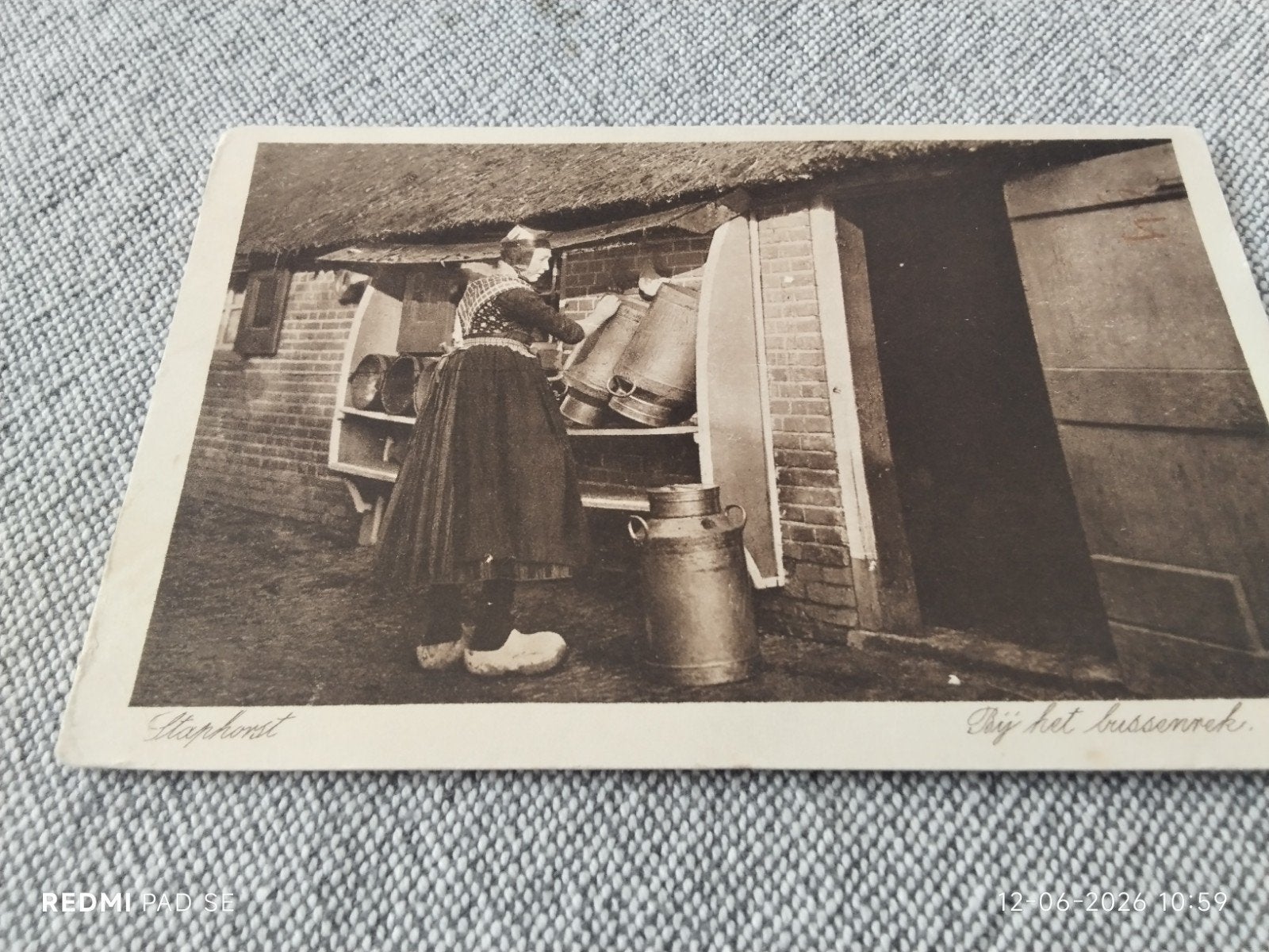 Oude Ansichtkaart Staphorst - Bij het Bussenrek, Ophalen of Verzenden, 1920 tot 1940, Ongelopen, Overijssel