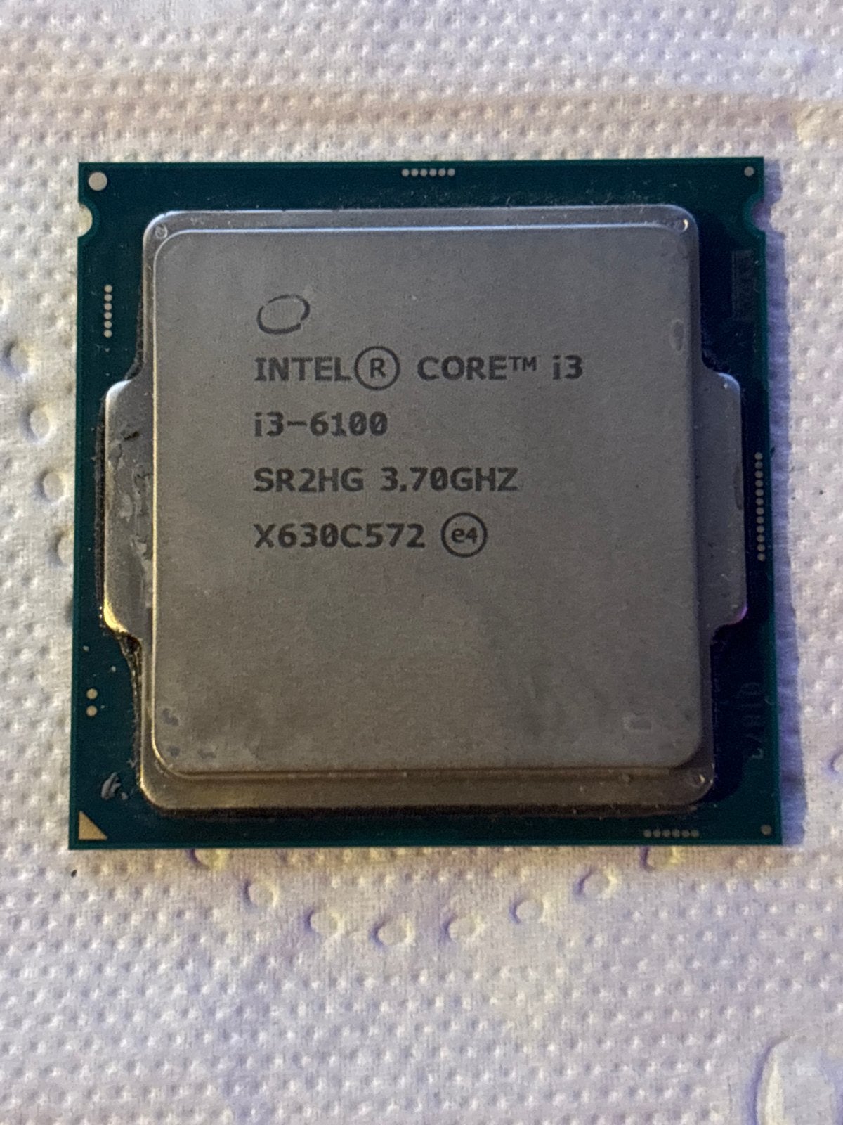 Intel Core i3-6100 Processor 3.70GHz SR2HG, Computers en Software, Ophalen of Verzenden, Gebruikt, 2-core, 3 tot 4 Ghz