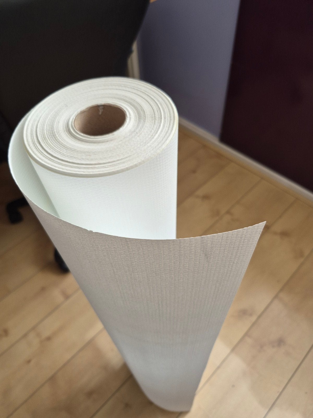 Sencys glasvezelbehang supercoat ruit klein - ruim 40x1m, Huis en Inrichting, Stoffering | Behang, Verzenden, 25 tot 50 m², Wit