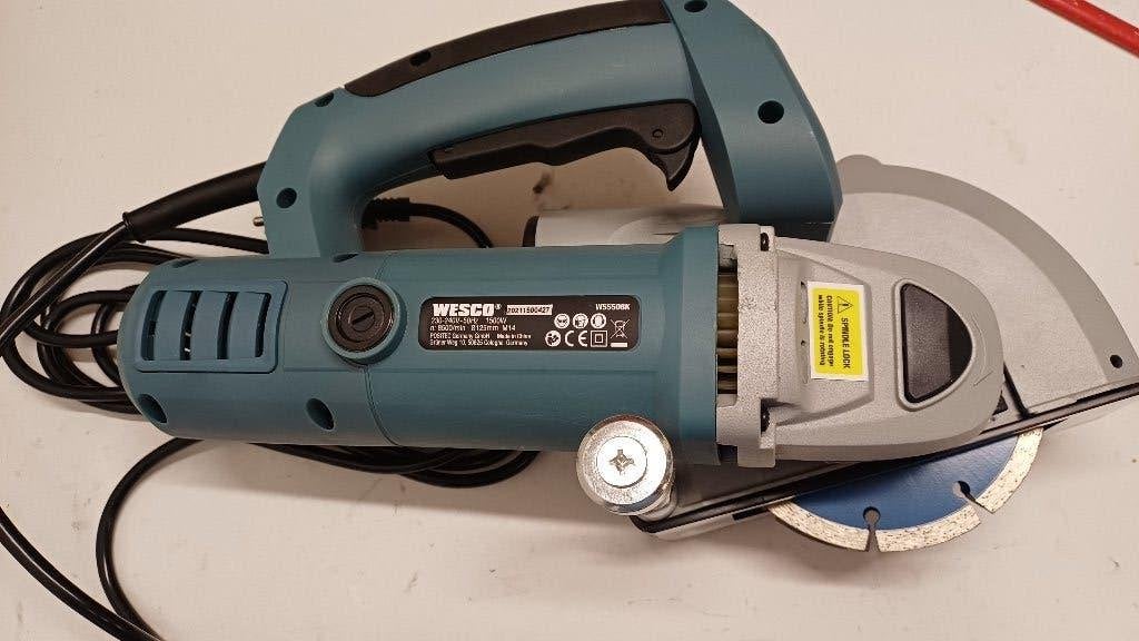 Muurfrees Wesco WS5508K, Ophalen, Wesco, Muurfrees, Zo goed als nieuw