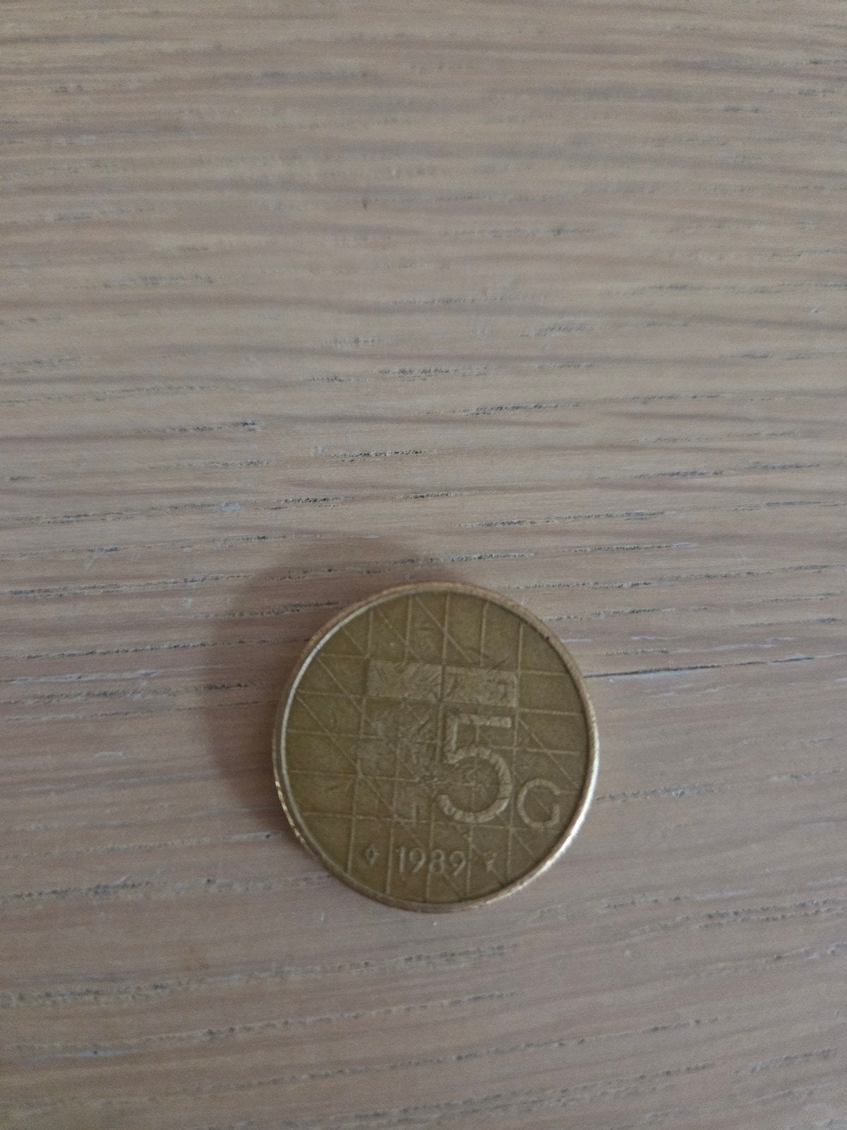 5 gulden munt 1989 Koningin Beatrix, Ophalen of Verzenden, Koningin Beatrix, 5 gulden, Losse munt