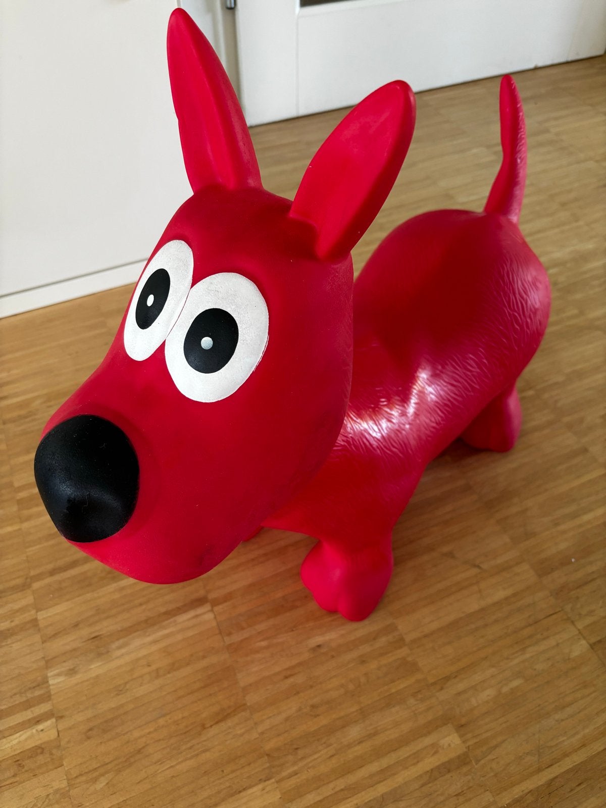 Rode opblaasbare hond - Springhond - Hippy Skippy, Ophalen, Gebruikt, Overige typen