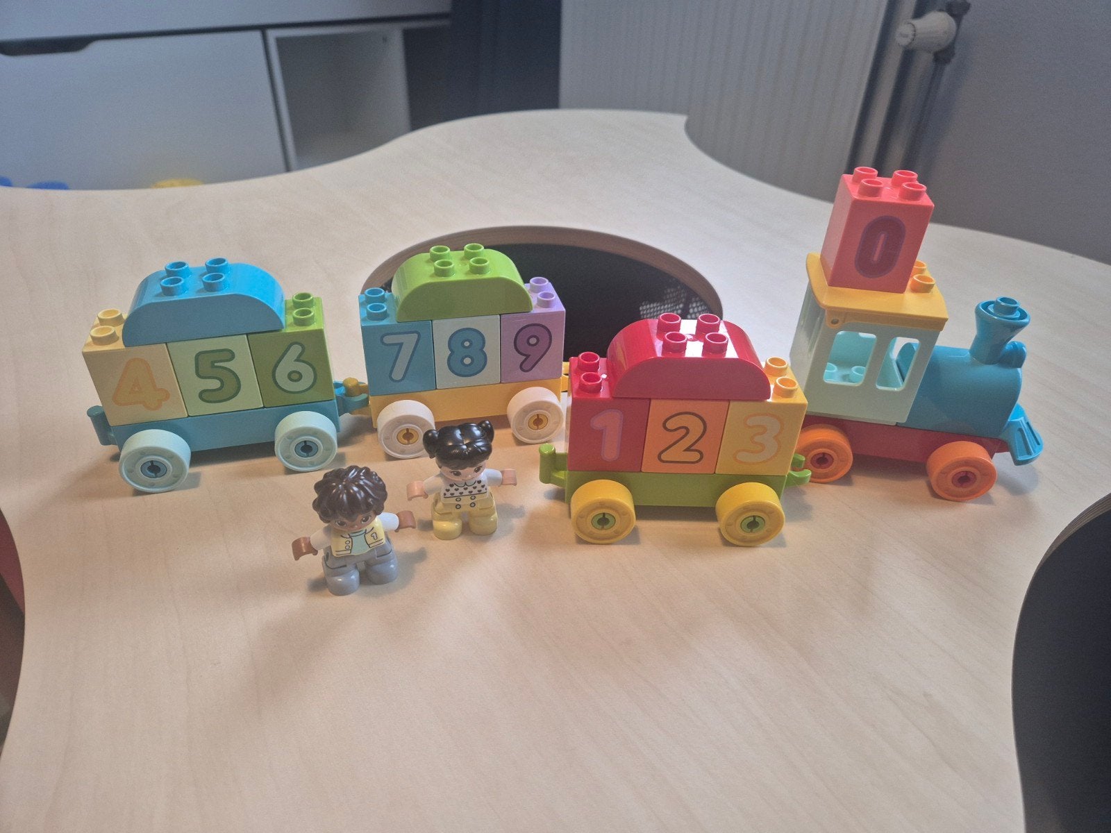 Duplo getallentrein, Kinderen en Baby's, Ophalen of Verzenden, Gebruikt