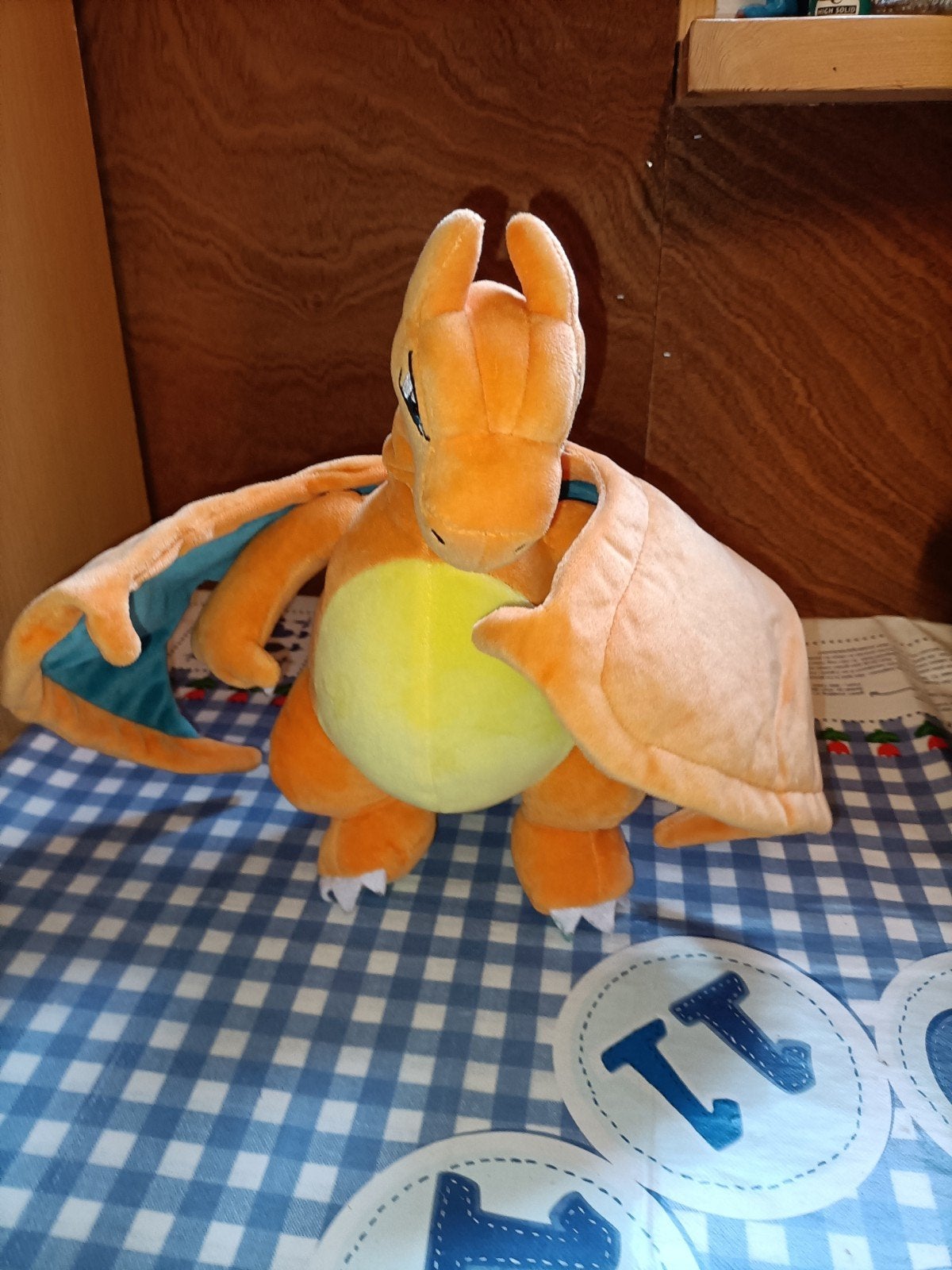 Charizard knuffel Pokemon, Ophalen of Verzenden, Zo goed als nieuw, Overige typen