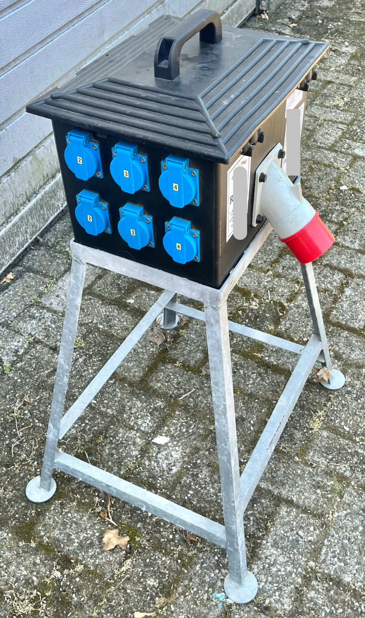 Zwerfkast Verdeelkast Electra Paddenstoel 32A, Doe-het-zelf en Verbouw, Elektra en Kabels, Gebruikt, Overige typen, Ophalen of Verzenden