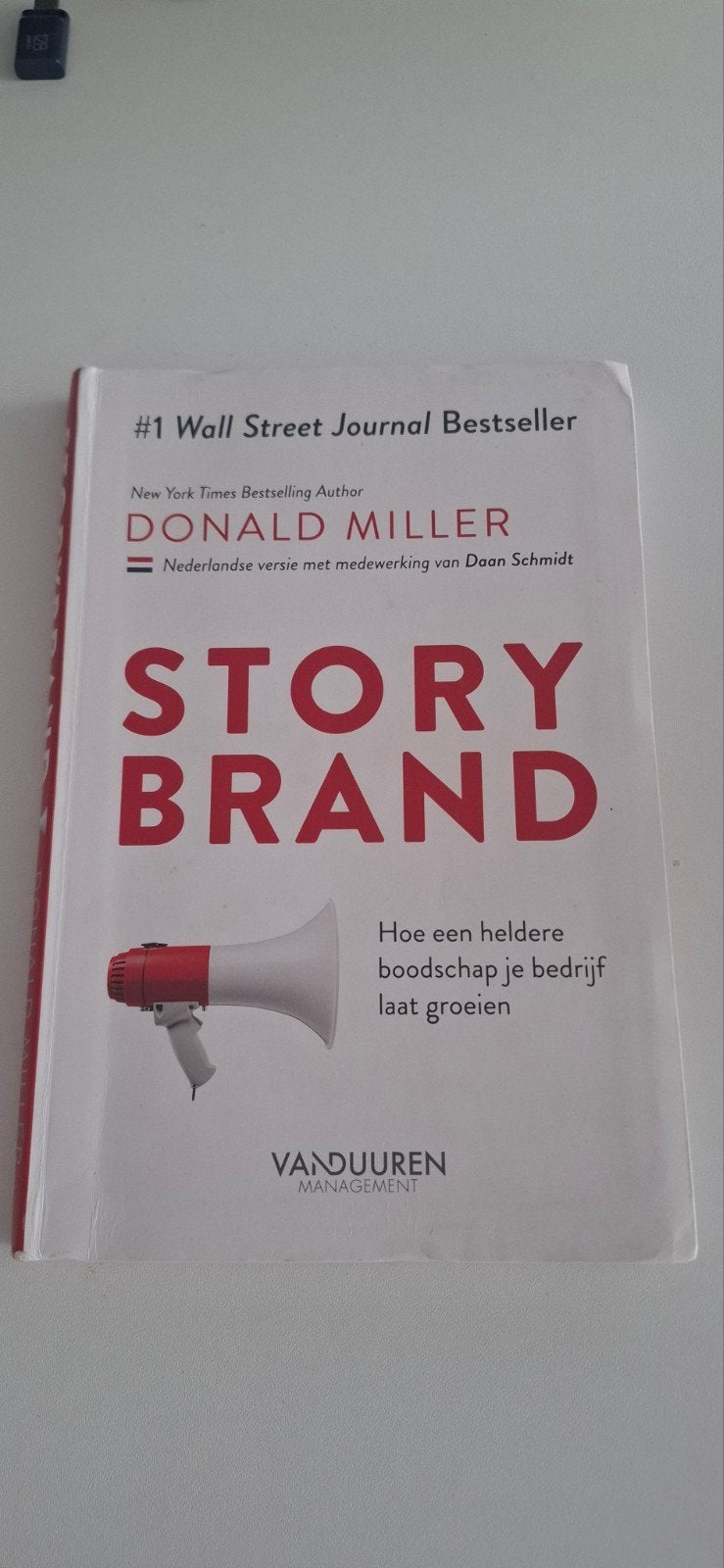 Donald Miller - StoryBrand, Boeken, Wetenschap, Zo goed als nieuw, Sociale wetenschap, Ophalen of Verzenden