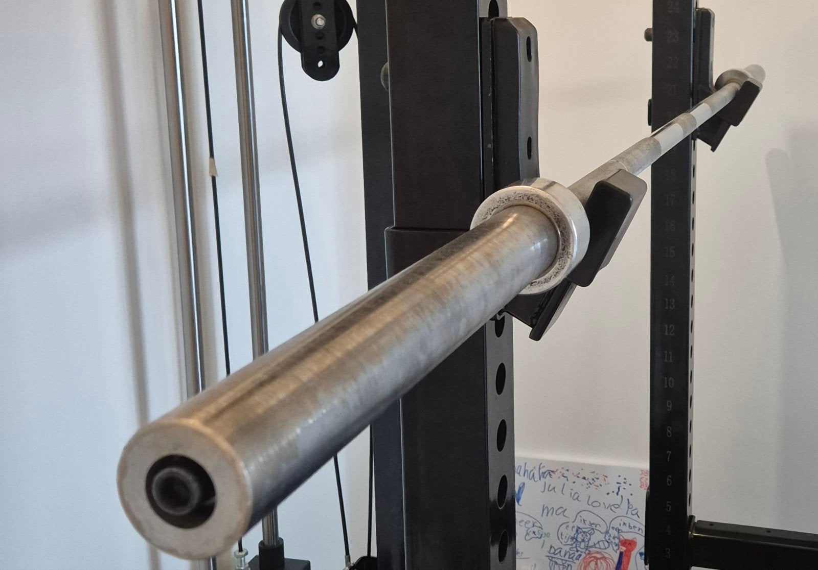 Halterstang voor krachttraining, Ophalen, Gebruikt, Rug, Halterstangen