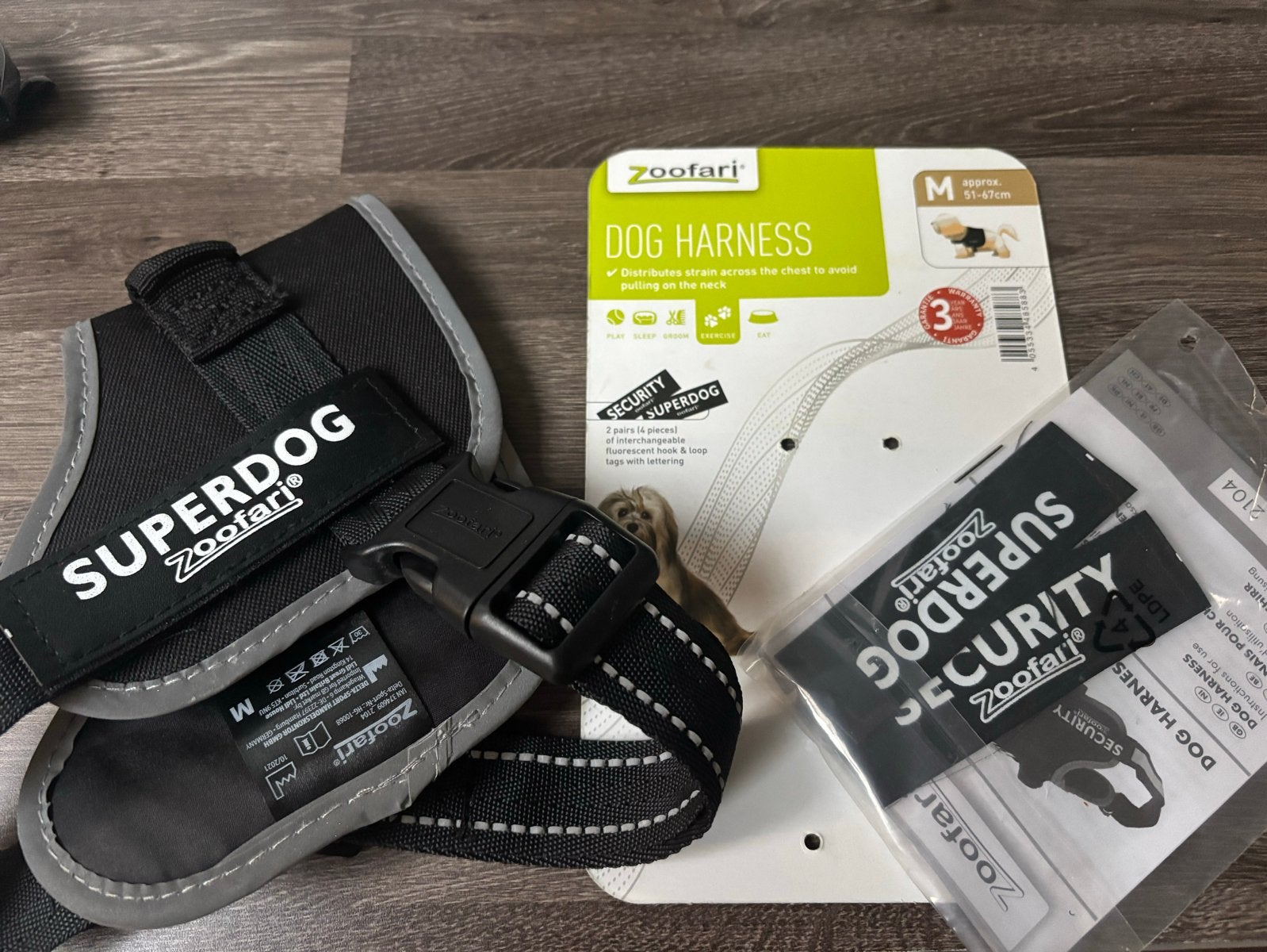 Superdog Zoofari Dog Harness Medium, Ophalen of Verzenden, Nieuw