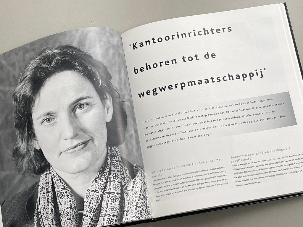 Het Architectenboek deel 1 & deel 2 designmeubelen / stoelen, Ophalen of Verzenden, Zo goed als nieuw, Eén