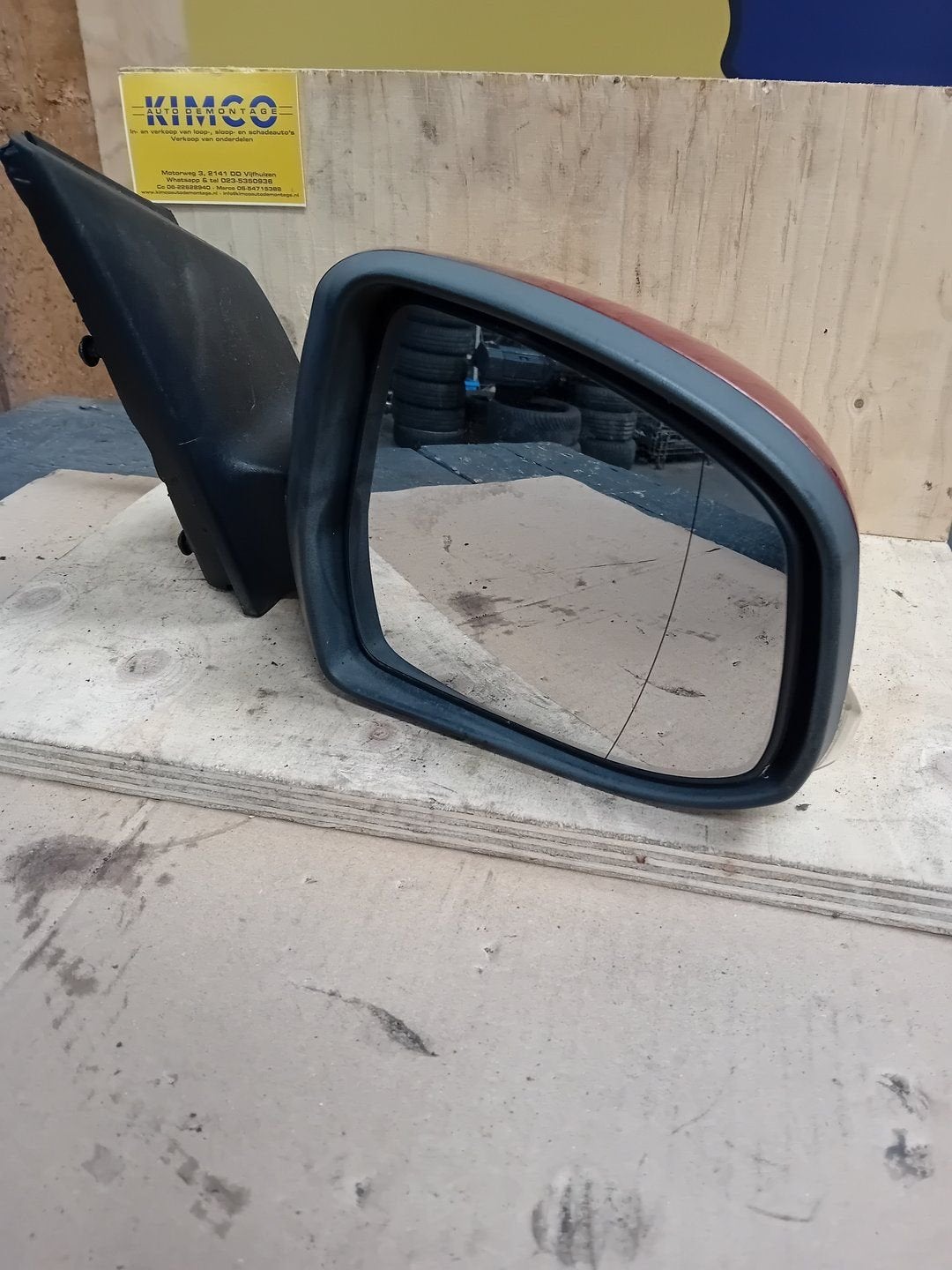 Rechter buitenspiegel Ford Focus MK3 2013, Gebruikt, -, Ophalen of Verzenden, Ford