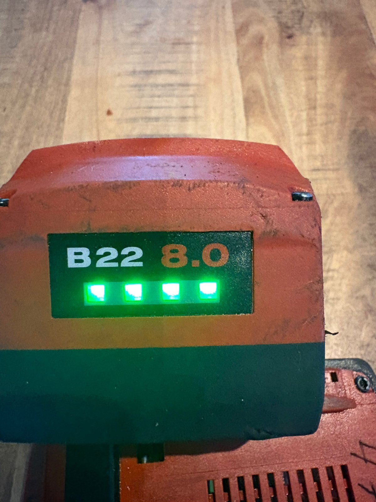 2 x hilti accus, Ophalen of Verzenden, Zo goed als nieuw