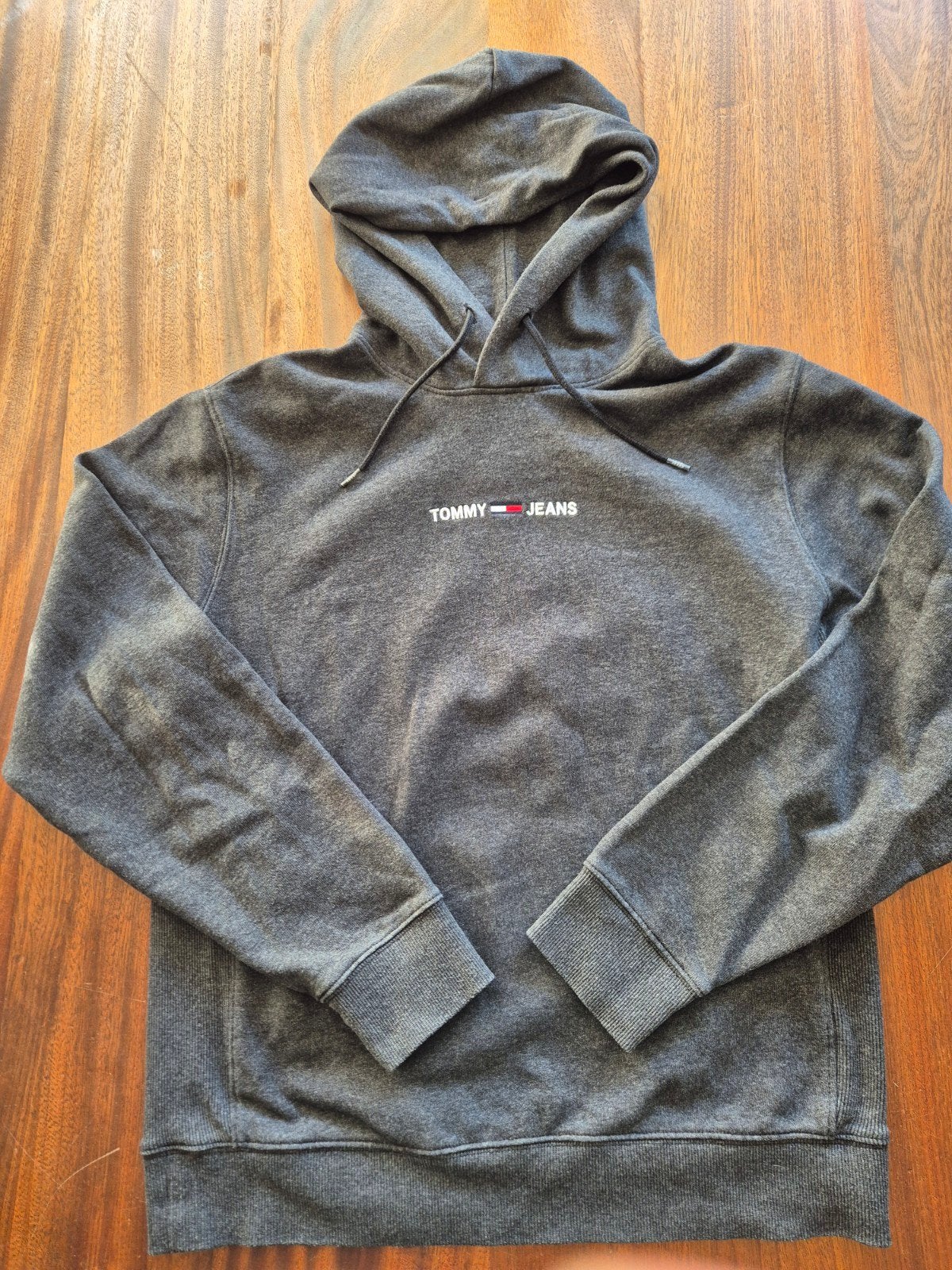 Tommy Hilfiger hoodie antraciet M, Kleding | Heren, Truien en Vesten, Maat 48/50 (M), Tommy Hilfiger, Ophalen of Verzenden, Grijs