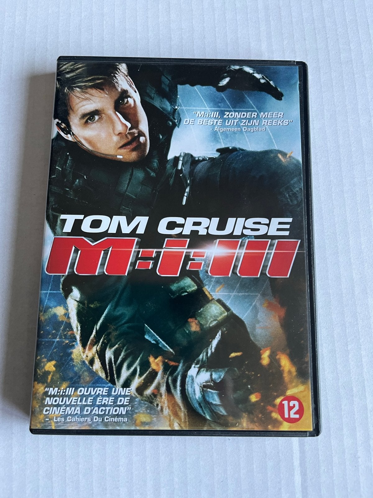 Mission: Impossible III DVD - Tom Cruise Actiethriller, Vanaf 12 jaar, Ophalen of Verzenden, Gebruikt, Actiethriller
