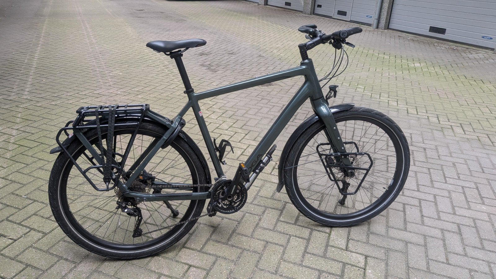 Koga Miyata World Traveller - XL - Groen, Gebruikt, 61 tot 65 cm, Schijfrem, Ophalen