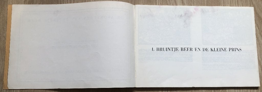 BRUINTJE BEER - DE AVONTUREN VAN BRUINTJE BEER - VIERDE, Eén stripboek, Ophalen of Verzenden, Zo goed als nieuw
