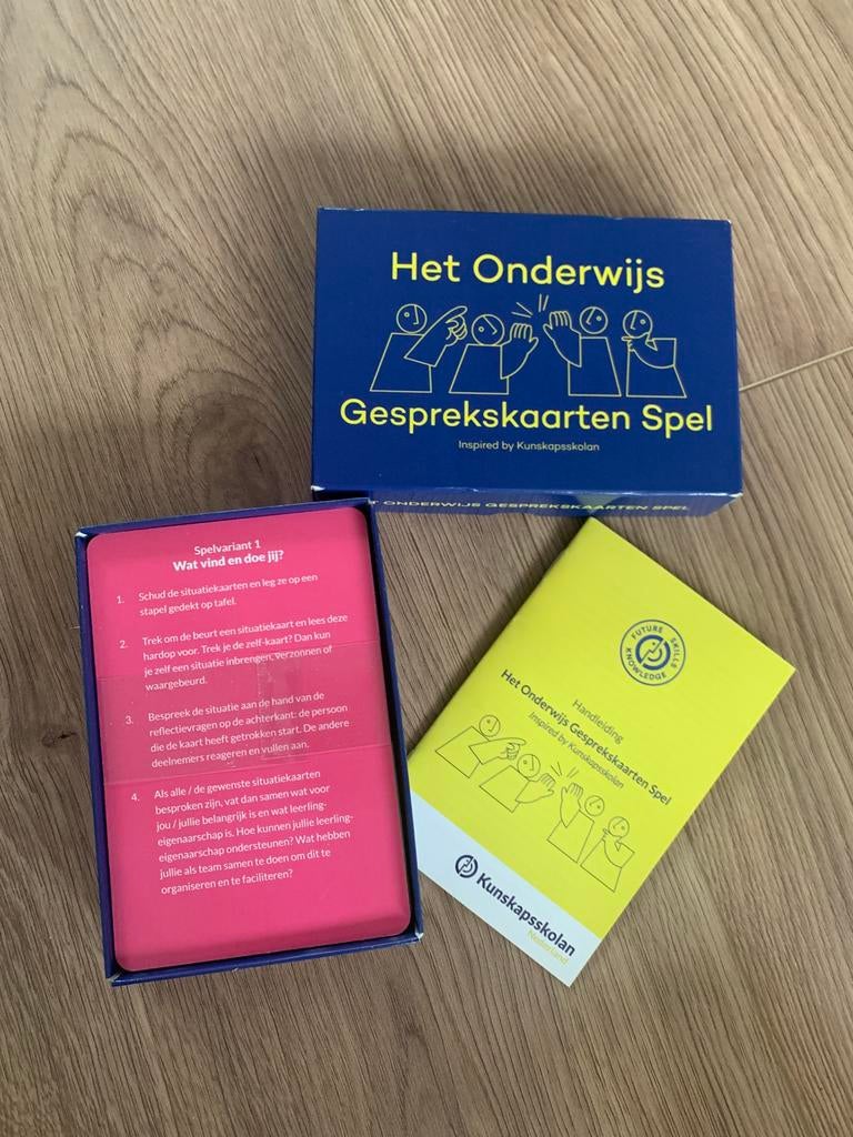 Kunskapsskolan gesprekskaarten spel, Ophalen of Verzenden, Alpha, Nieuw, HBO