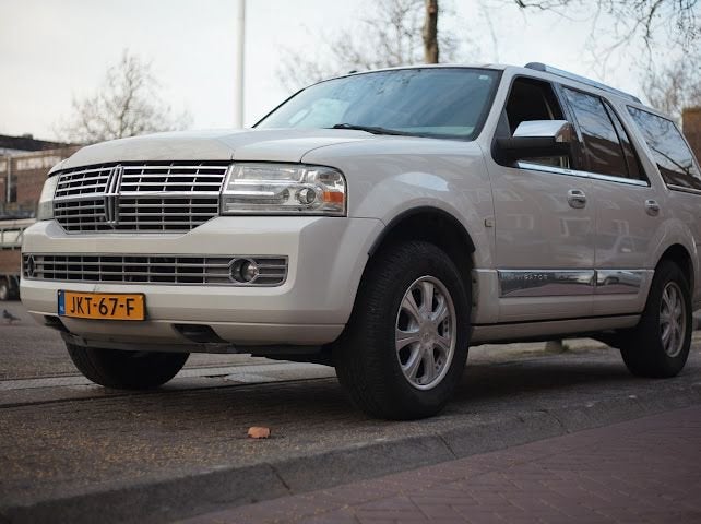 Lincoln Navigator | 5.4 V8 | 8 persoons, Auto's, Lincoln, Automaat, 3500 kg, Wit, Leder