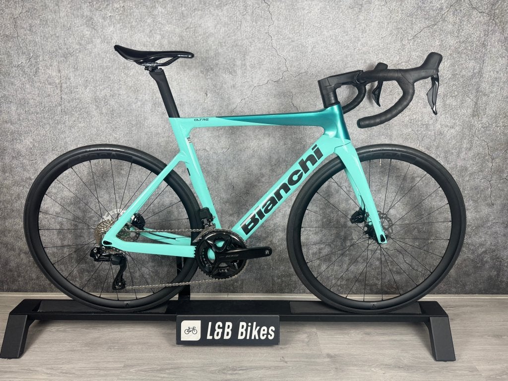 Nieuw! Bianchi Oltre Race Shimano 105 Di2 2x12 Carbon 55